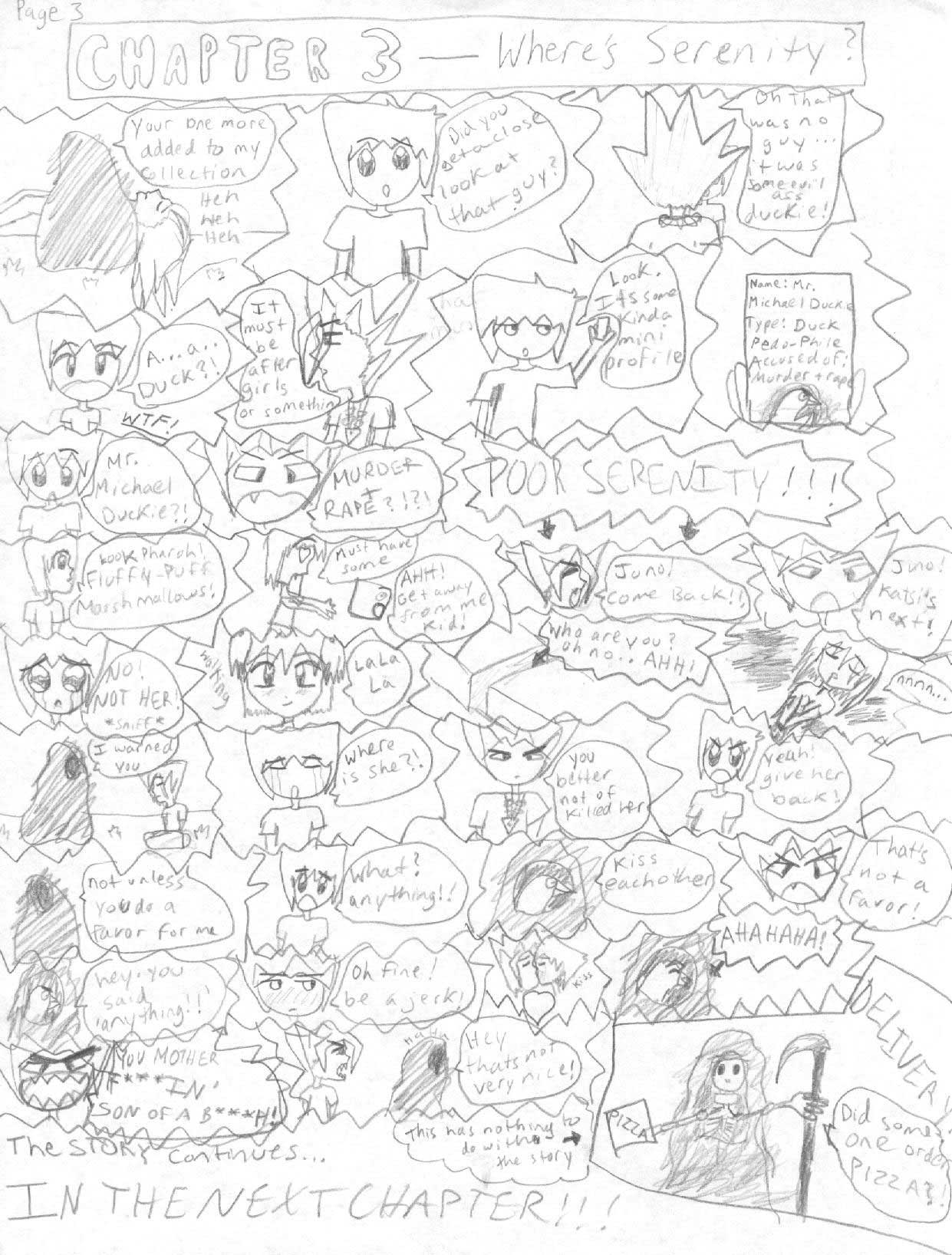Yu-Gi-Oh comic page 3 by kittykatt107