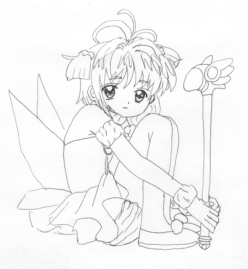 Sakura in fairy getup by kittymoon14