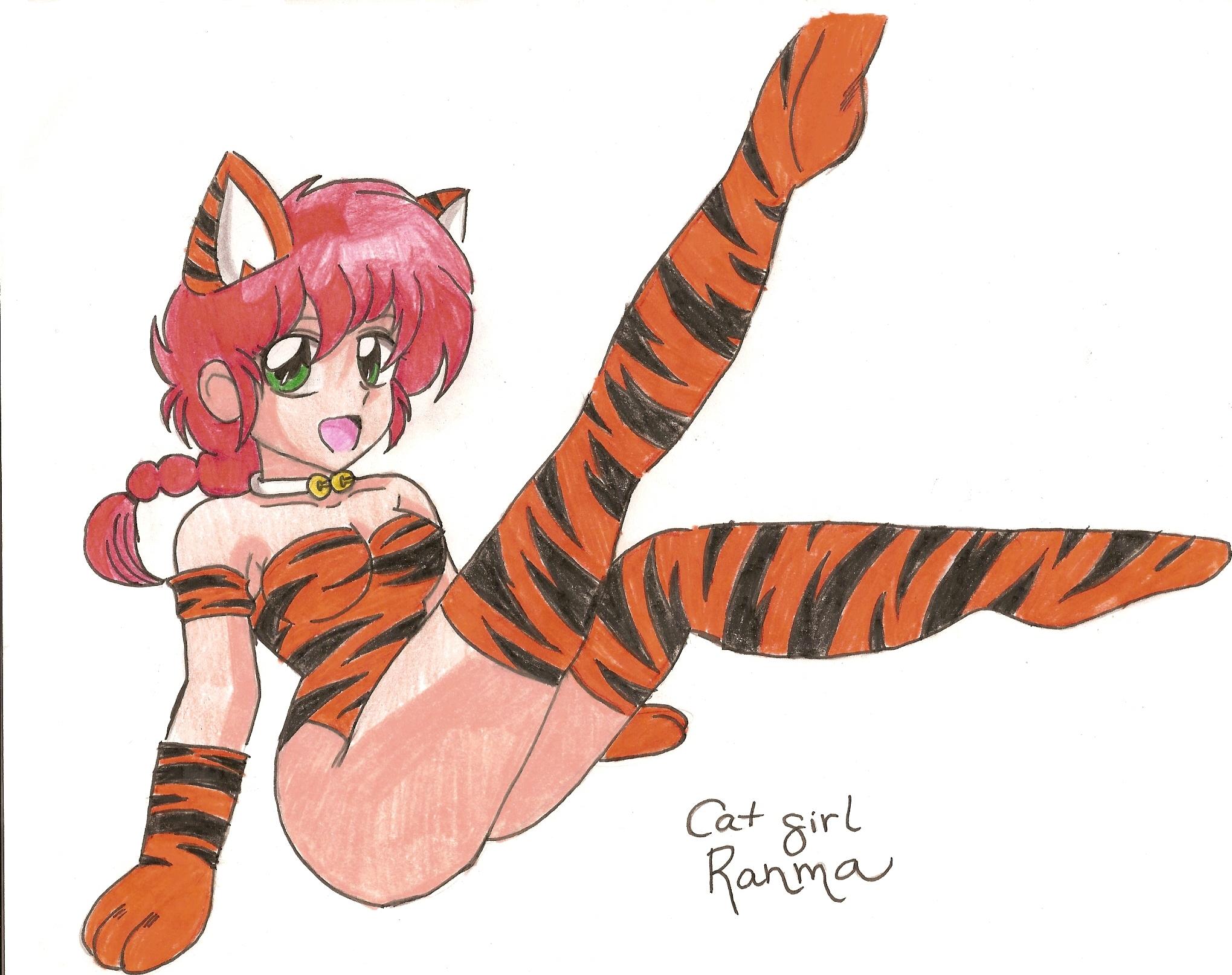 Cat Girl Ranma by kittysan5