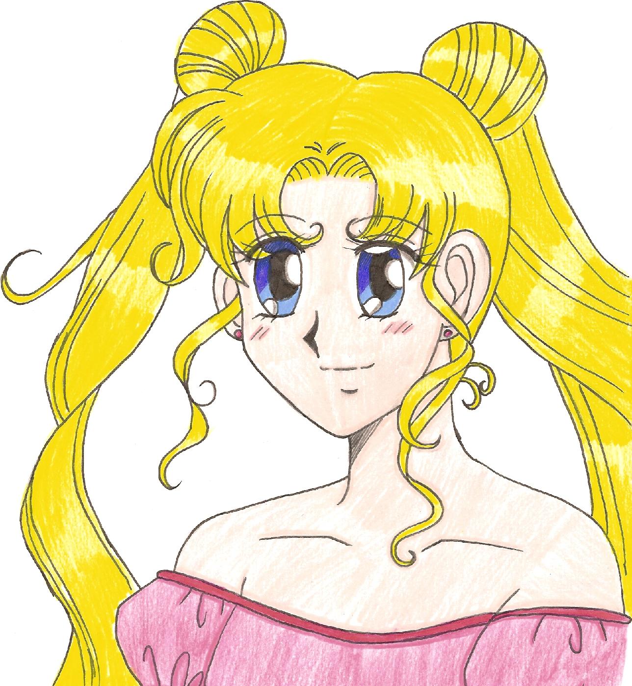 Sailor Moon(Serena) by kittysan5