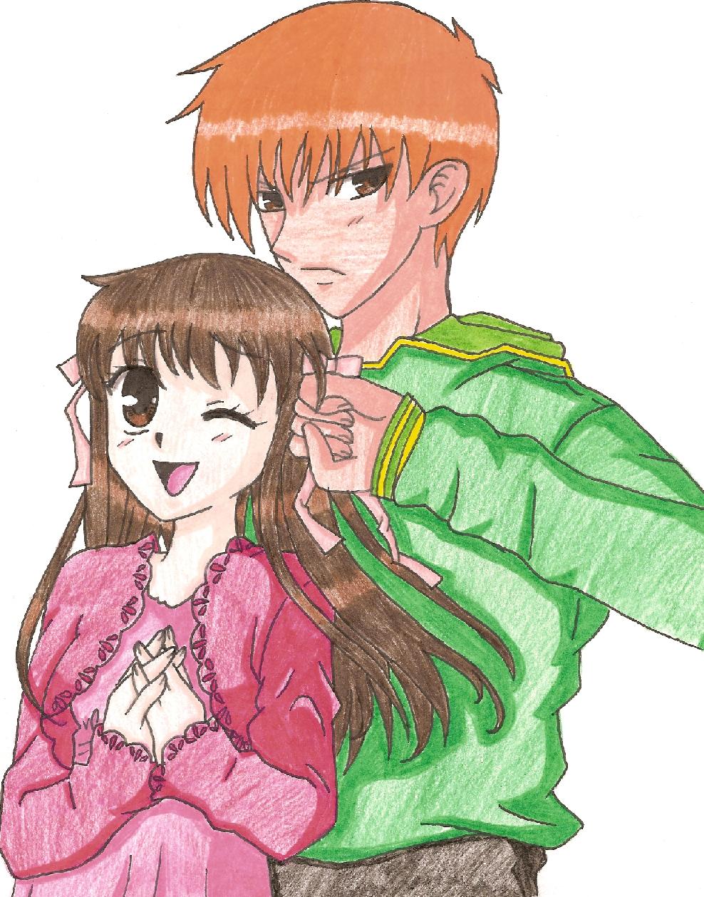 Tohru and Kyo by kittysan5