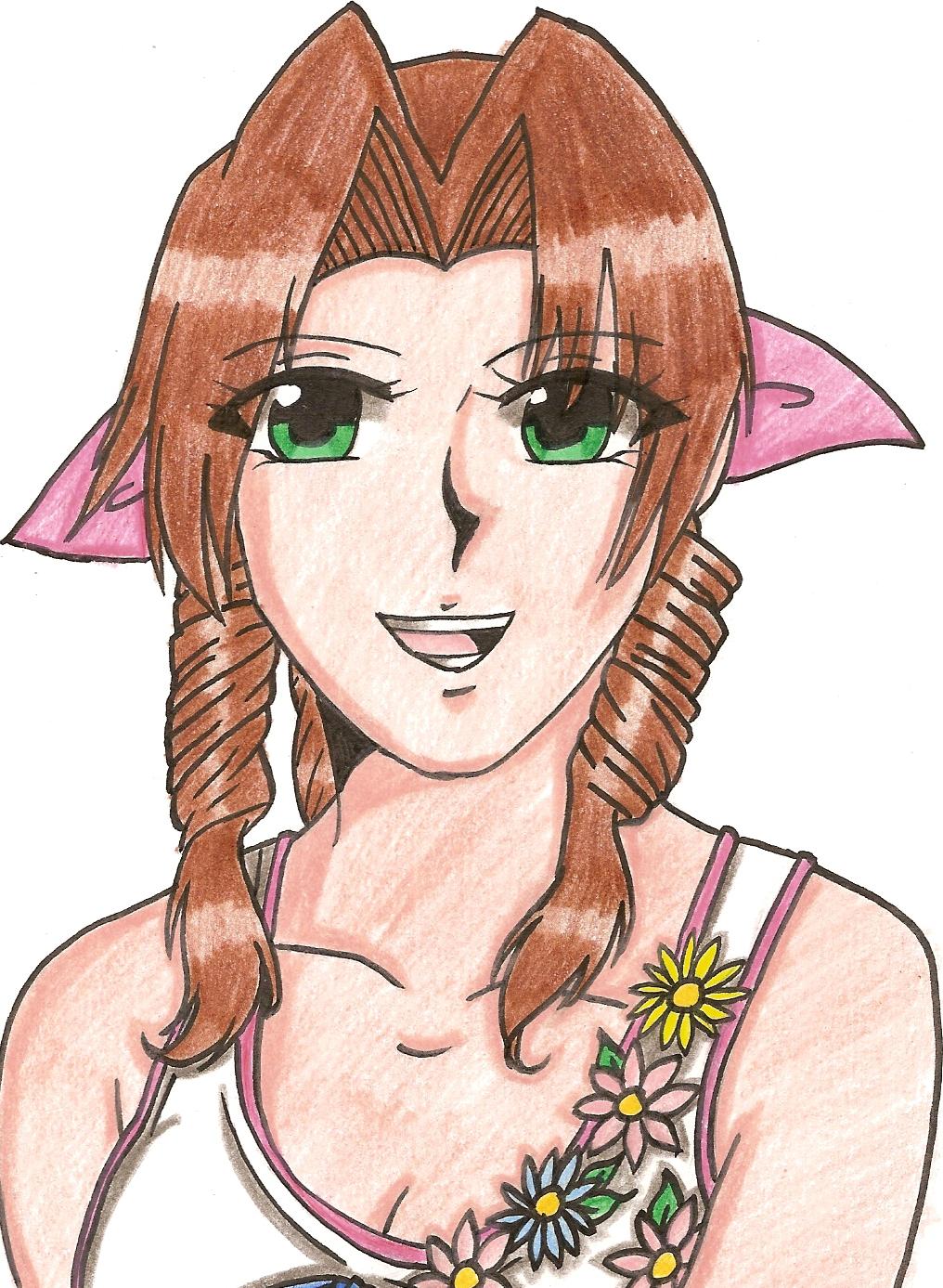 Aerith Crisis Core by kittysan5