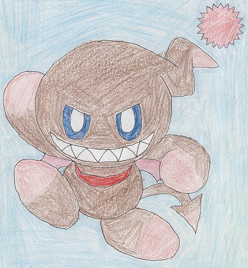 Just a... Dark chao! by kittyshootingstar