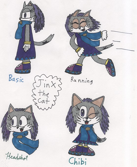 Jinx the cat! (request for chaos_kitten8) by kittyshootingstar