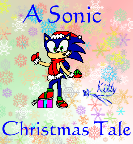 A Sonic Christmas Tale Cover by kittyshootingstar