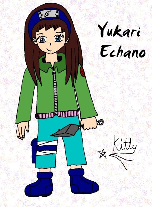 Yukari Echano - My naruto OC by kittyshootingstar