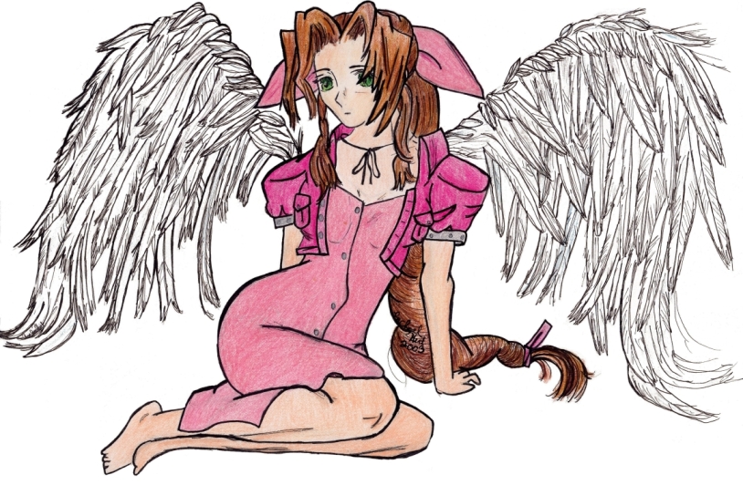 Winged Aeris by kittytreats