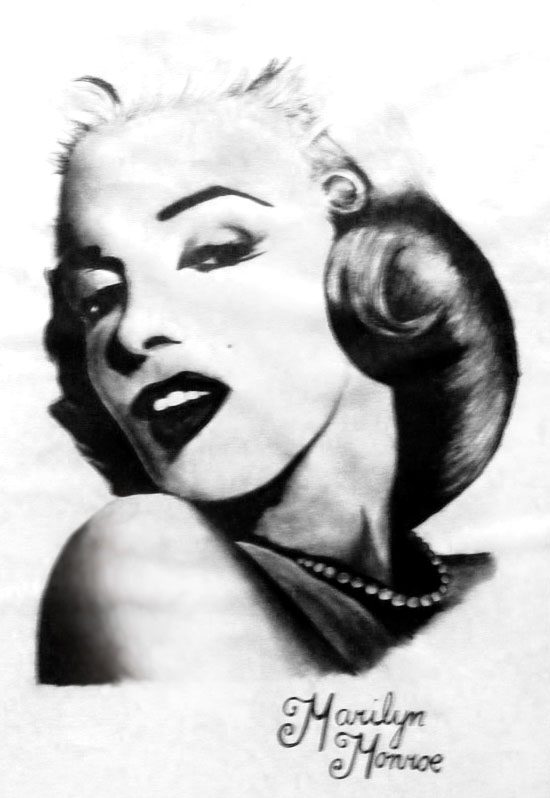 Marilyn Monroe by kiveson