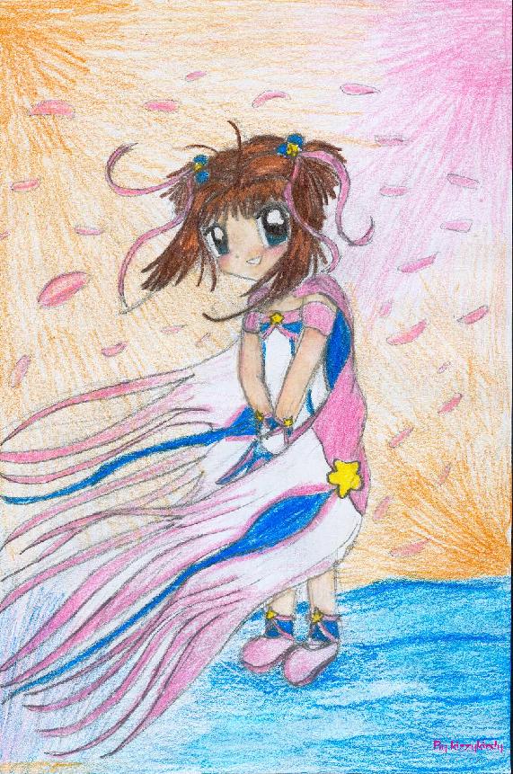 Sakura star in the wind by kizz