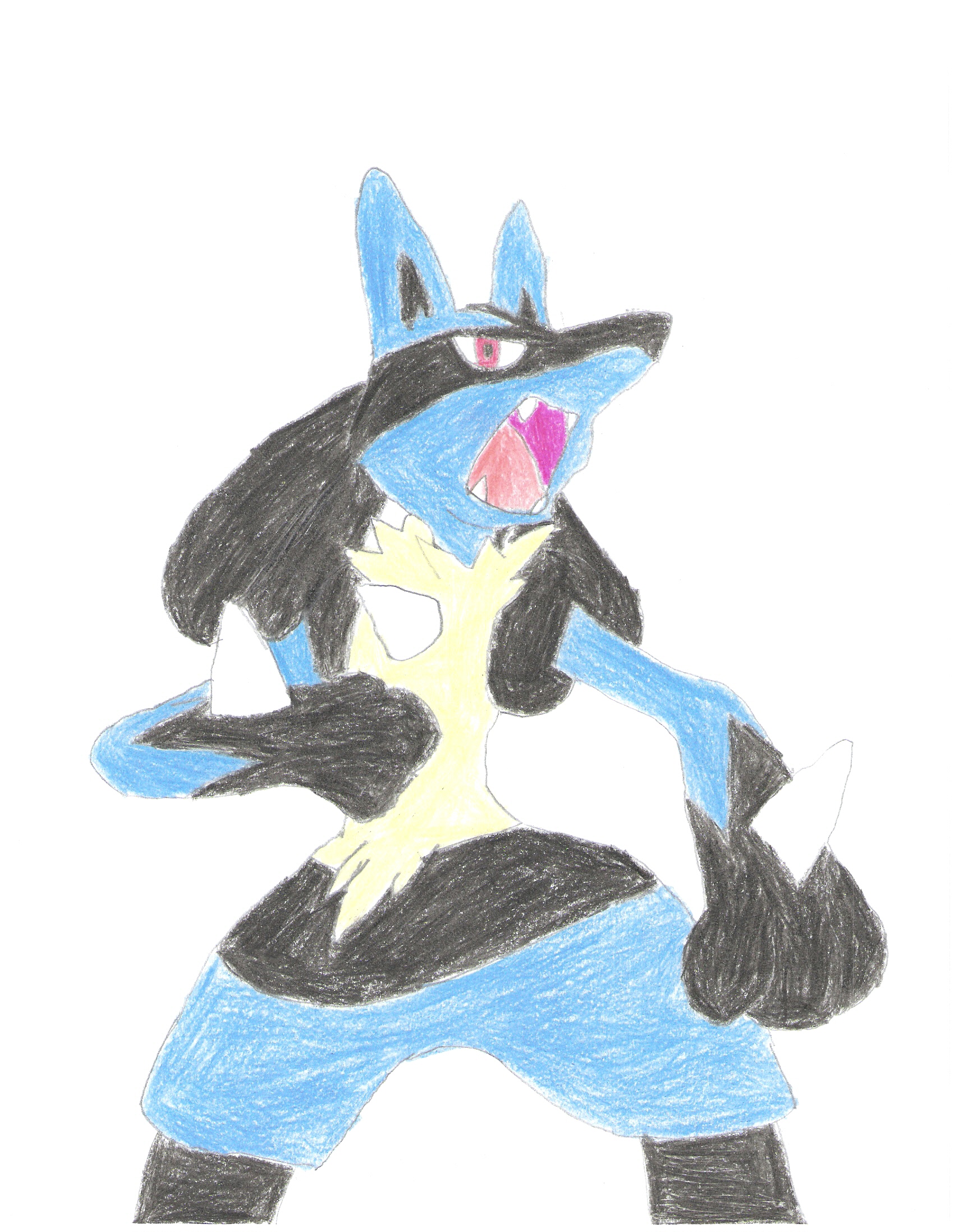 lucario by knives7
