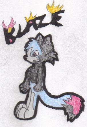 Blaze the Fox (yeah another fox XD) by knucklesgal