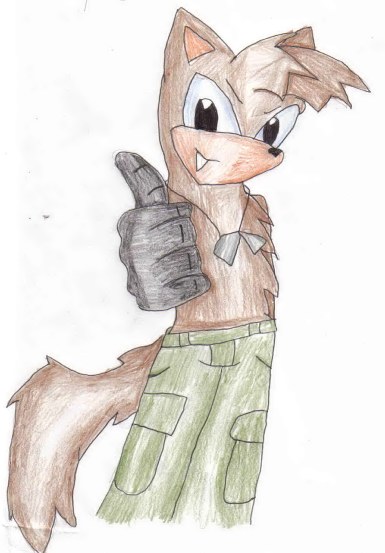 Tac the Coyote by knucklesgal