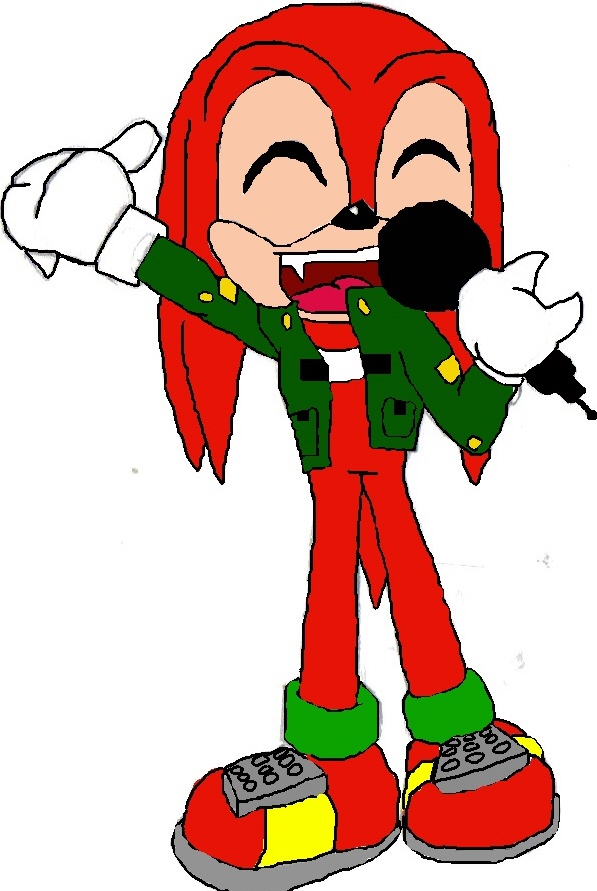 Knuckles The American Idol by knux_and_rouge_fan