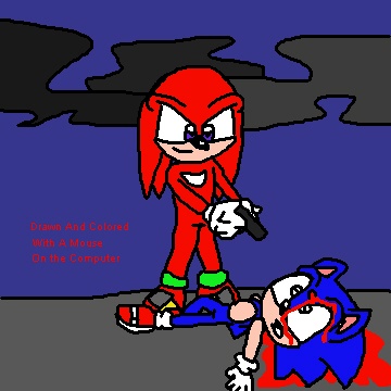 The Wrong Path 4 (Knuckles and sonic) by knux_and_rouge_fan