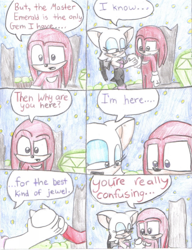 My Prescious Gem Comic(Page 2) by knux_and_rouge_fan