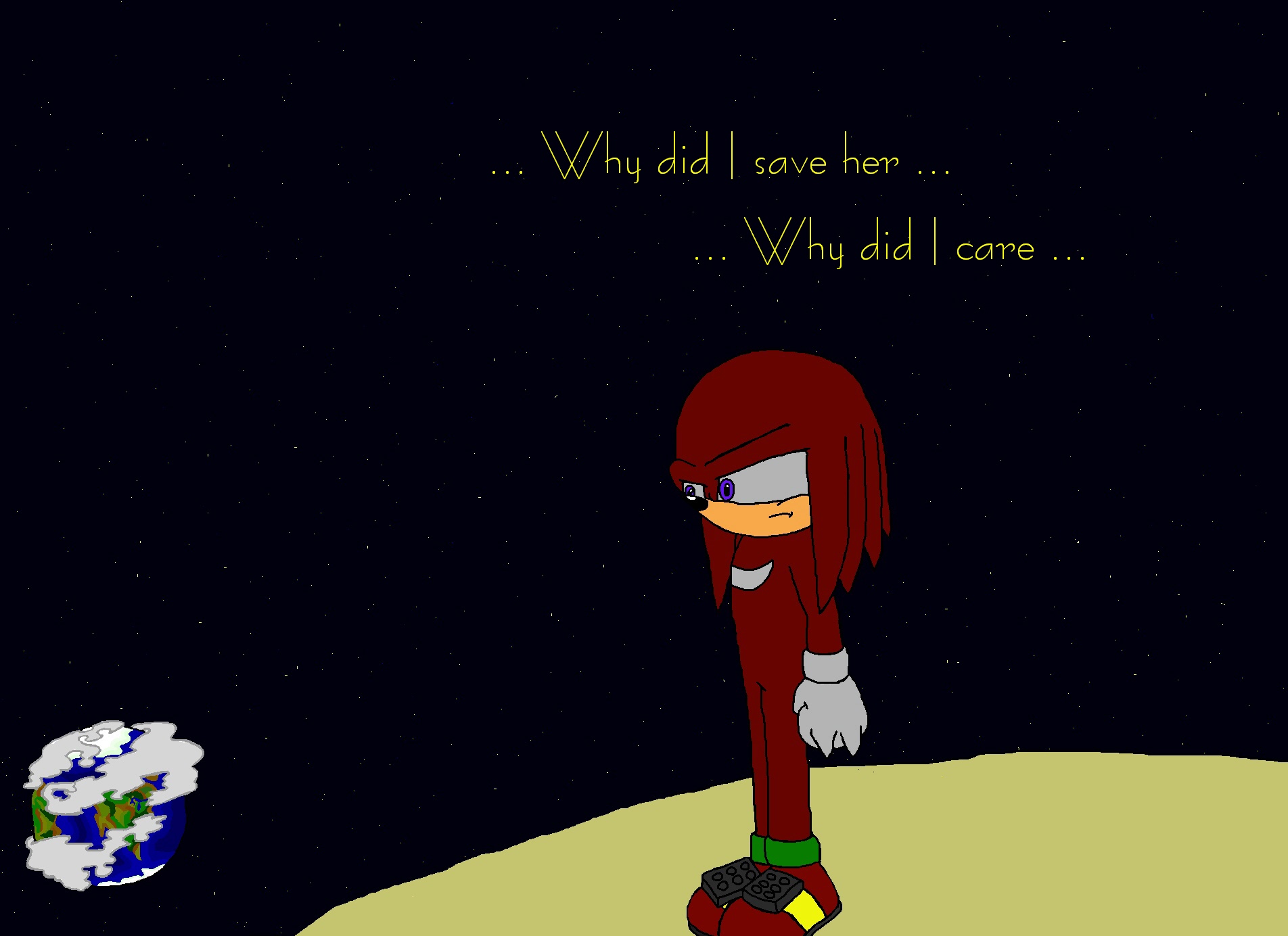 After ARK (gift for starthehedgehog) by knux_and_rouge_fan
