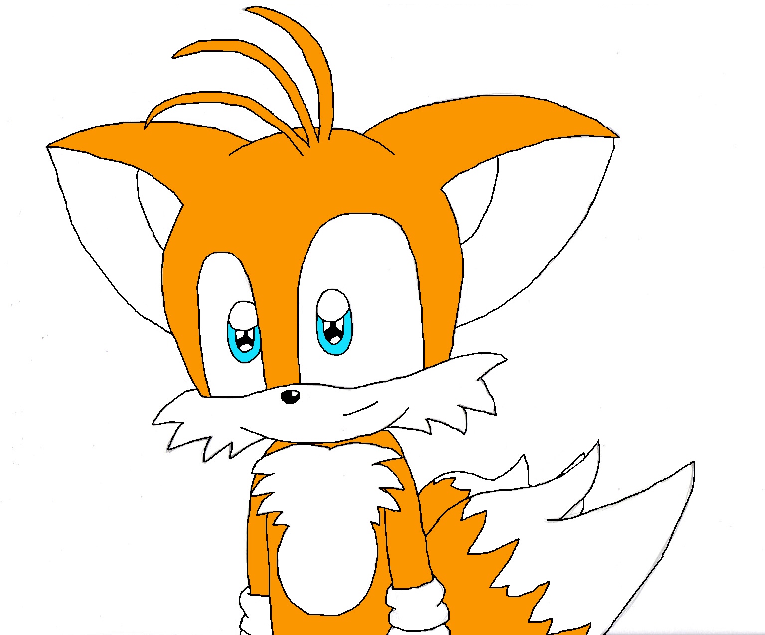 Miles (Tails) Prower by knux_and_rouge_fan