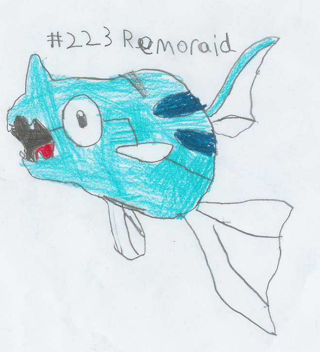 #223 remoraid by knuxboy