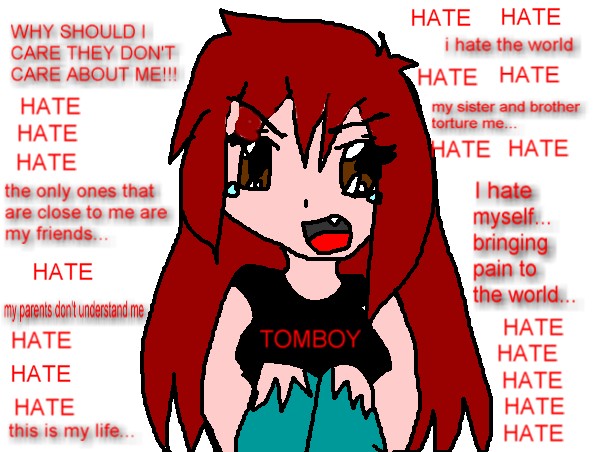 hate is my life...*this is true!* by knuxgirl