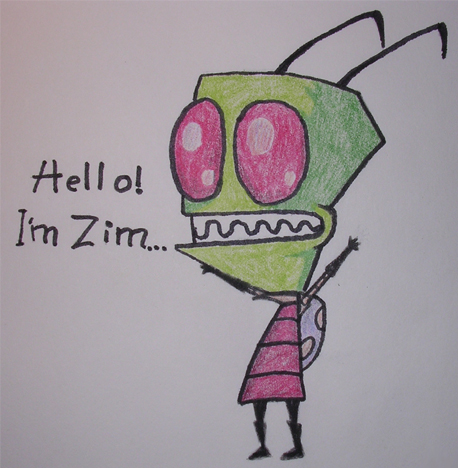 Zim is here! by kockanock