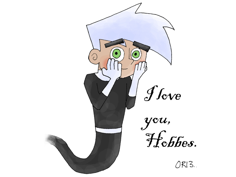 Danny loves you Hobbes by kockanock