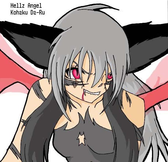 Hellz Angel by kohaku_theblackwolf