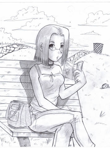 Girl In The Park by kojitia