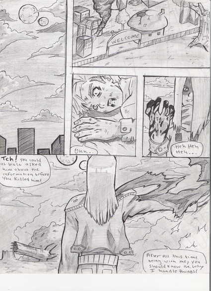 My manga KITSUNE pg. 1 by kojitia