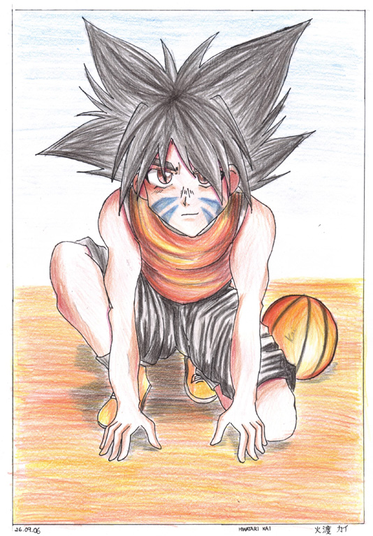 Kai plays basketball? by koujikun89