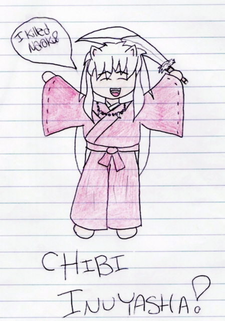 Chibi Inuyasha ^_^ by krazykitsune14