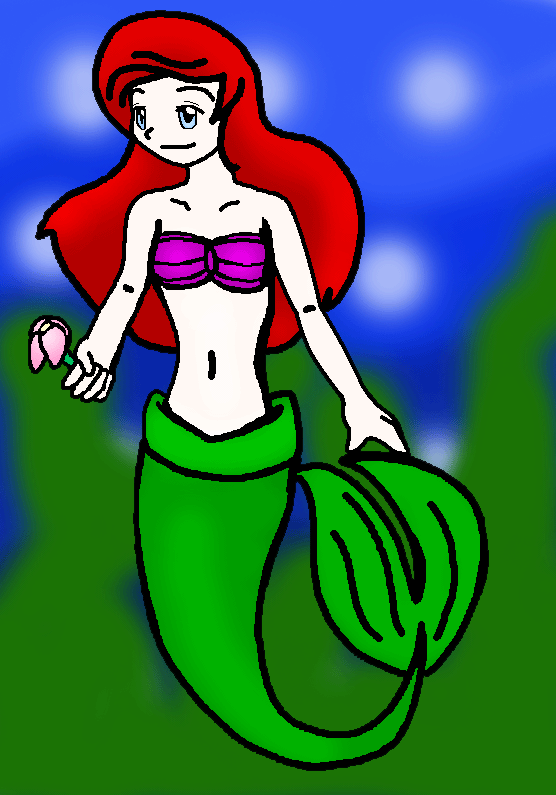 Ariel is under da sea! by kristefur