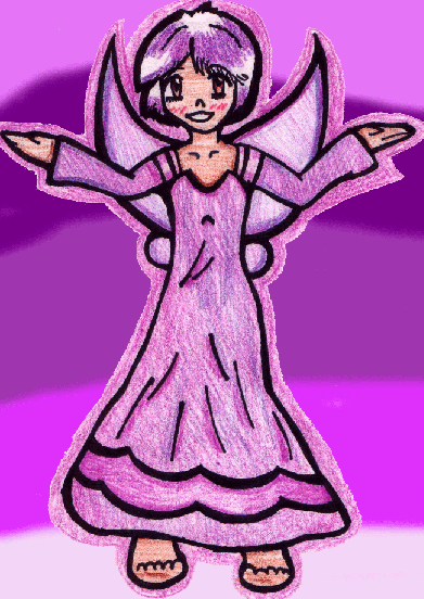 Purple Fairy by kristefur