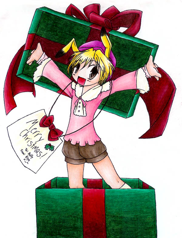 Momiji's Holiday Greetings! by krysofdeath