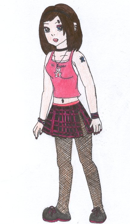 Random Punk Girl by krystalevenstar