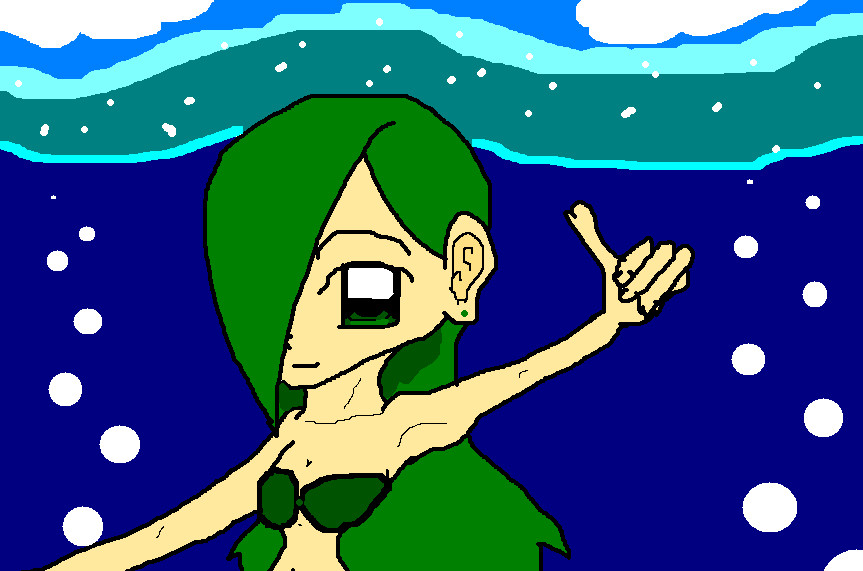 Yorudan Denkou Mermaid Version by kunoichigirl13