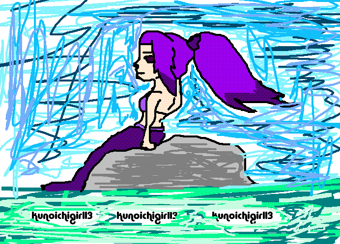 Purple Mermaid by kunoichigirl13