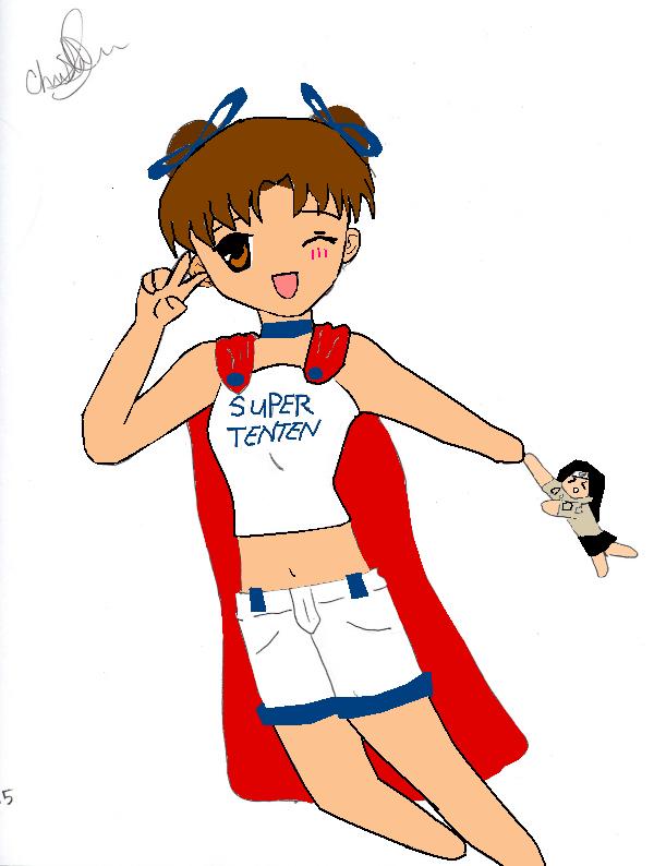 Super Chibi Tenten by kunoichixdaydreamer