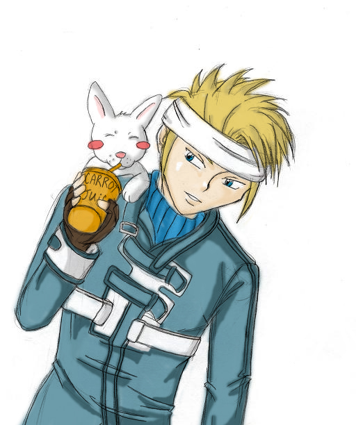 Jacques and the fugly bunny by kurai_rakuen