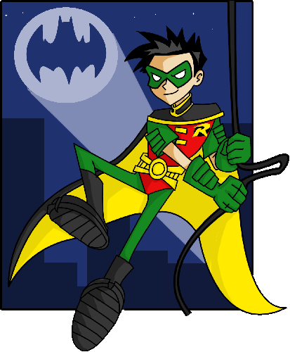 Robin, the DPified boy wonder by kuraichan