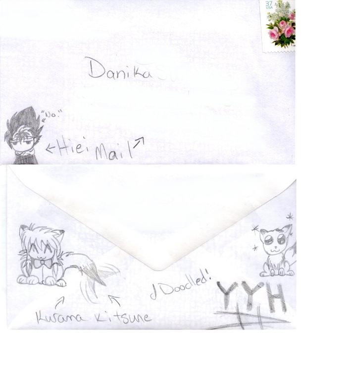 Hiei and Kurama mail by kuramas_girl