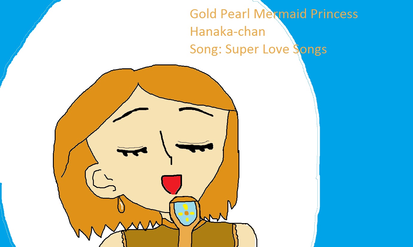 Gold Pearl Mermaid Princess Hanaka-chan by kvang65