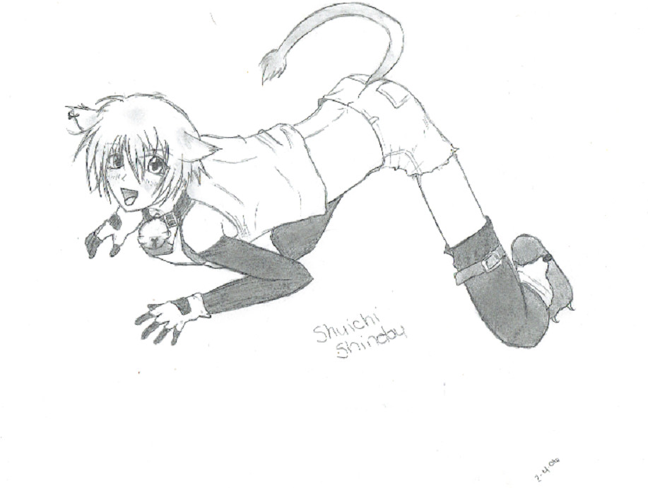 shuichi kitty by kyokyo1