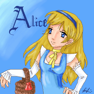 Alice in Wonderland by kyonkichi