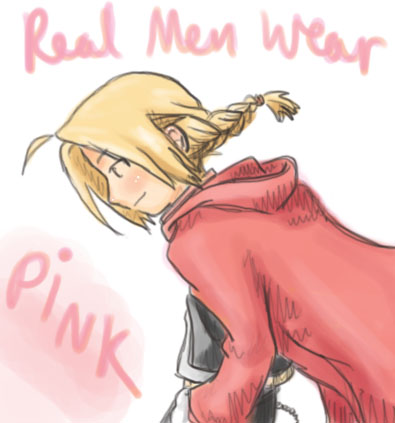 Real men wear pink - Ed by kyonkichi