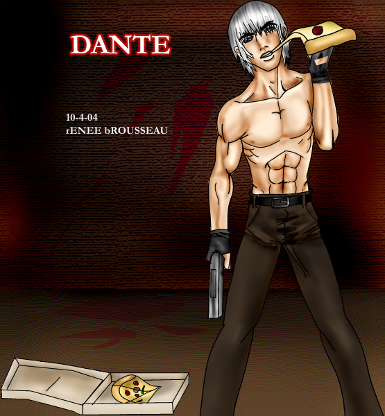 Maxim Lardinois - Fan art - Devil May Cry 3 - Dante