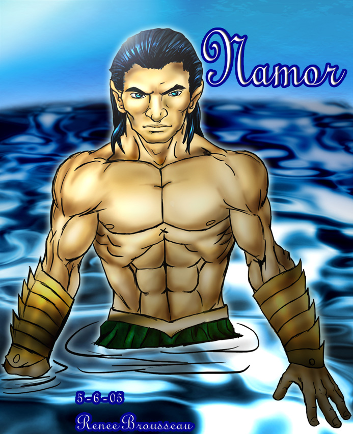 Namor the Submariner by kyugetsuki
