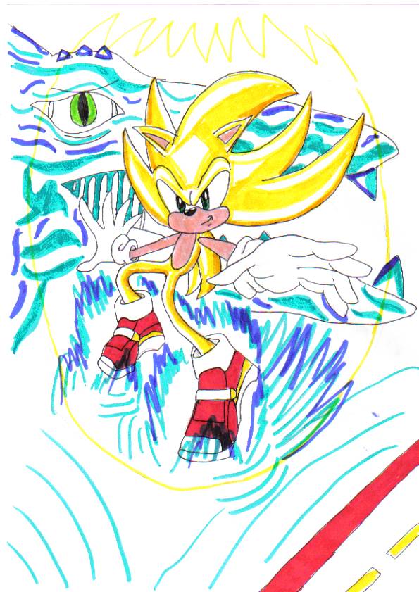 Super Sonic! >: ) by LILICA-NANVEL-MAIA
