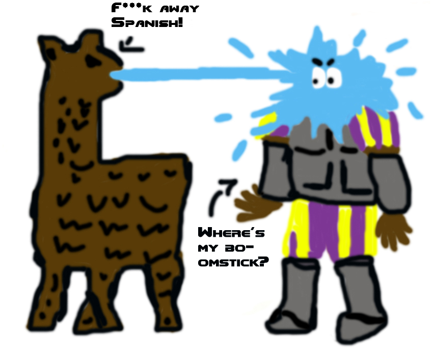When Worlds Collide: Llama VS Spanish by LPUMike