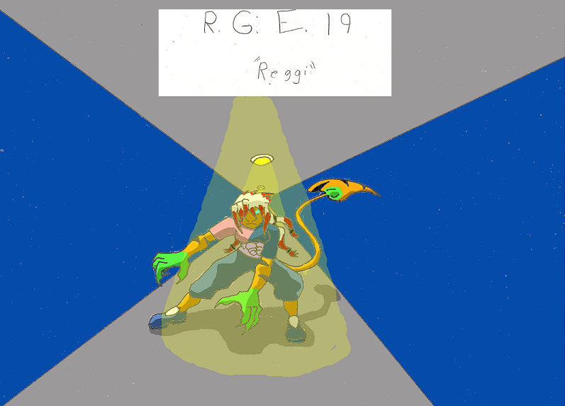 R.G.E. 19, Reggi by Lackadaisydragon