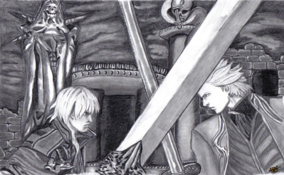 Dante and Vergil by LadyAnime79